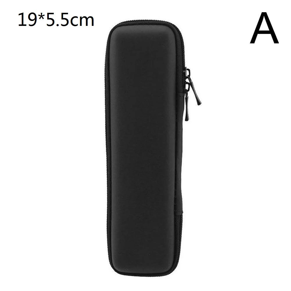1PC Black EVA Hard Shell Stylus Pen Pencil Case Holder Protective Carrying Box Bag Storage Container for Pen Ballpoint Pen Stylu