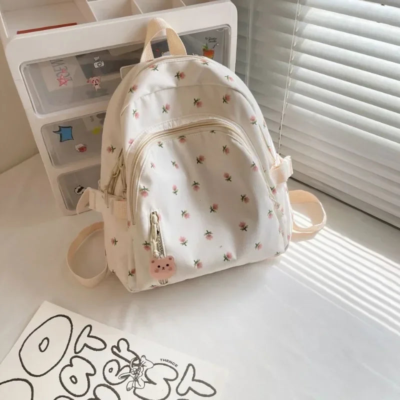 Mini Backpack Ins Niche Japanese Style K-Style Primary School Bag Printed Small Backpack New Casual Backpack Mochilas Para Niñas