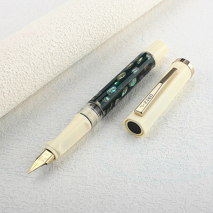 JINHAO 58 Green/Red Shell Fountain Pen High Quality Colors F EF Nib Ink Pen Calligraphy Pen School Office Supplies Stationery