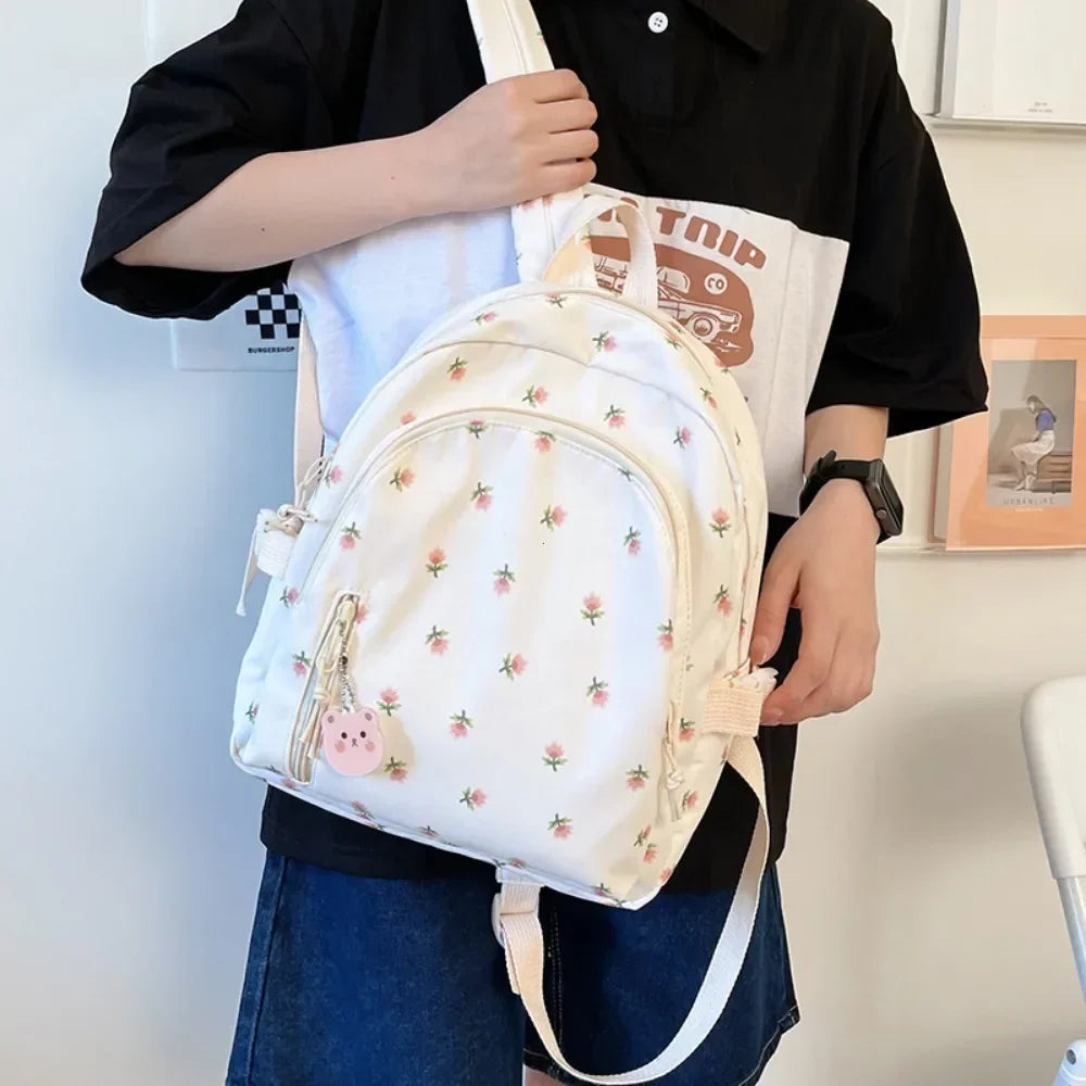 Mini Backpack Ins Niche Japanese Style K-Style Primary School Bag Printed Small Backpack New Casual Backpack Mochilas Para Niñas