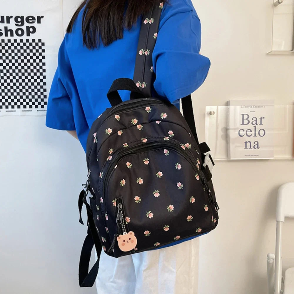 Mini Backpack Ins Niche Japanese Style K-Style Primary School Bag Printed Small Backpack New Casual Backpack Mochilas Para Niñas
