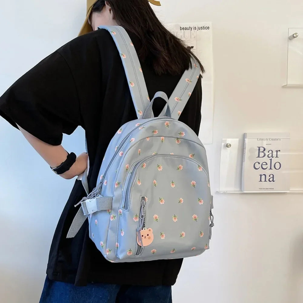 Mini Backpack Ins Niche Japanese Style K-Style Primary School Bag Printed Small Backpack New Casual Backpack Mochilas Para Niñas