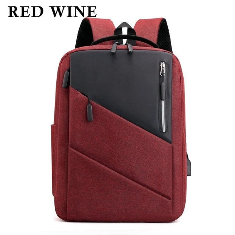 Cool Backpack for School Casual Business Men'S Travel Bag Computer Backpack Laptop Bag2021 Waterproof Oxford Anti-Theft Backpack
