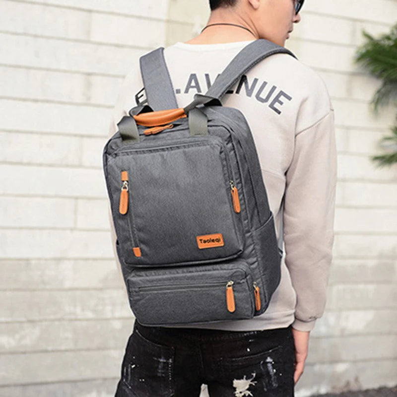Cool Backpack for School Casual Business Men'S Travel Bag Computer Backpack Laptop Bag2021 Waterproof Oxford Anti-Theft Backpack