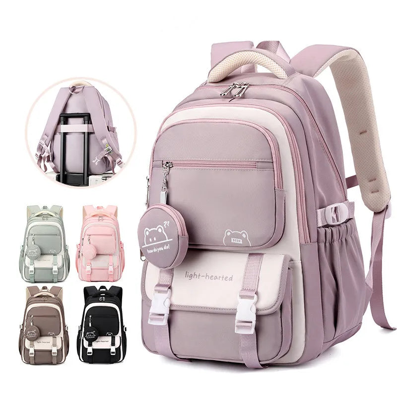 Waterproof Girls Backpacks Children School Bags for Teenagers Fashion Travel Backpacks Printing Child Schoolbags Satchel Mochila