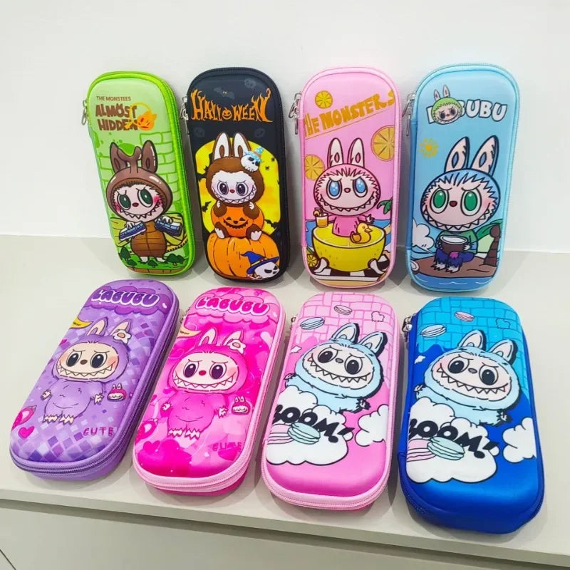 Labu Cute Rabu Large-Capacity Cartoon Pencil Case Children'S School Supplies Stationery Storage Birthday Gift