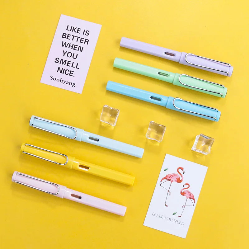 Calligraphy Pen Fountain Pen Cartridge Ink Pens for Writing High Quality Fountain Office Student School Supplies Luxury Pens