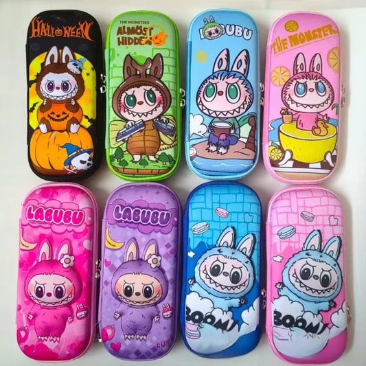 Labu Cute Rabu Large-Capacity Cartoon Pencil Case Children'S School Supplies Stationery Storage Birthday Gift