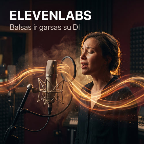 Darbas su ElevenLabs