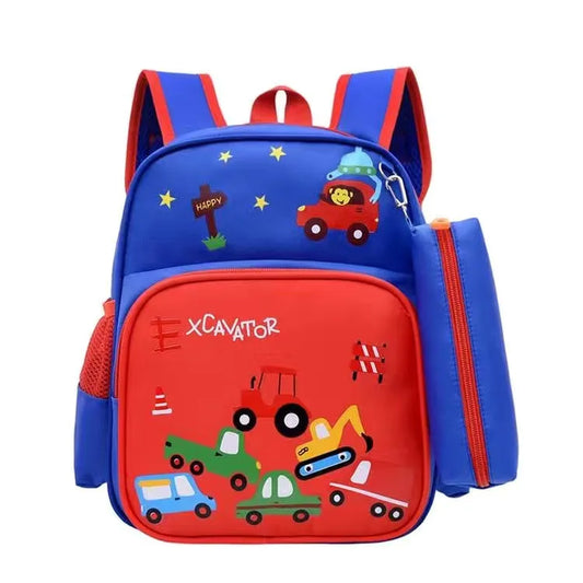 School Bags School Backpack Women'S Backpack Mochila Portfolio to School Bags School Backpack Boy Cartoon Car Mochilas Escolares