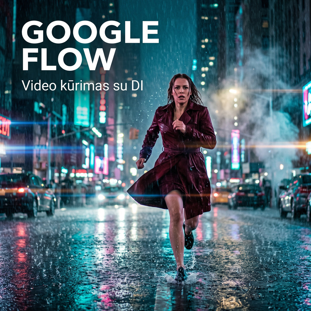 Darbas su Google Flow