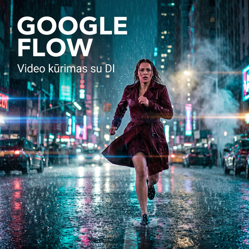 Darbas su Google Flow